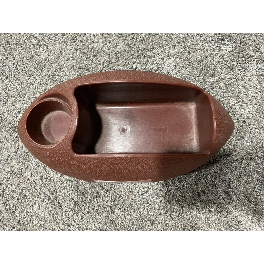 Brew City Snack Bowl Unisex OS Brown Excellent Football Shape Appetizer Server